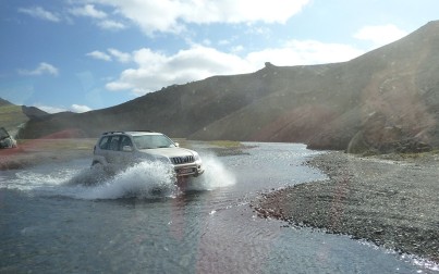 Islanda in jeep