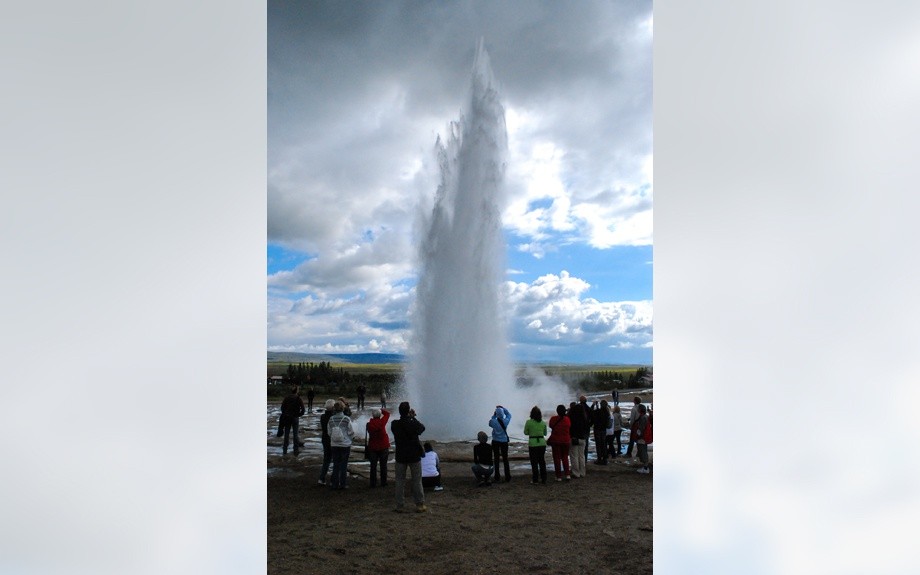 eruzione del Geysir